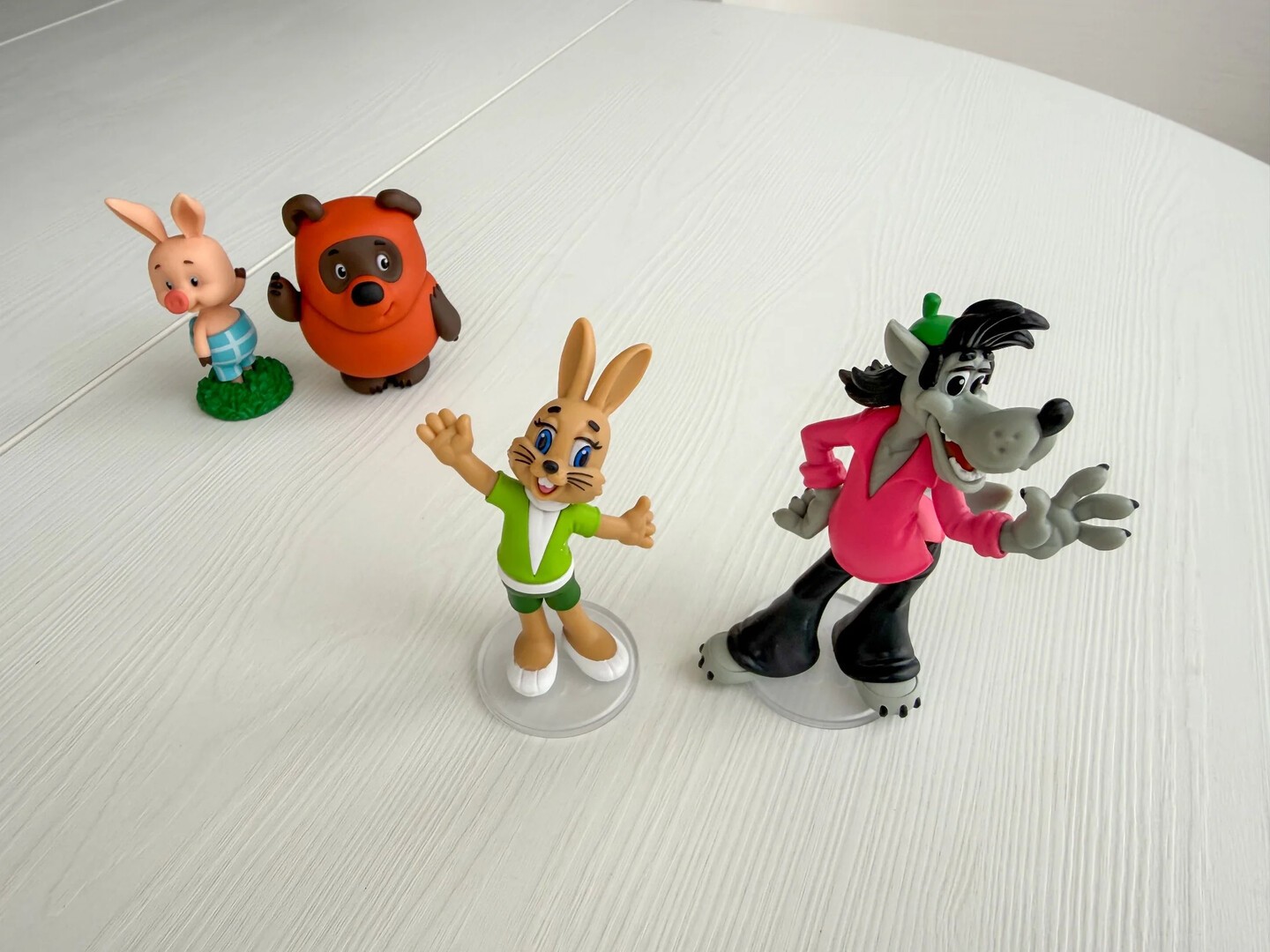 Игрушки Союзмультфильм из КидсМил: Пятачок, Винни-Пух, Заяц и Волк из &laquo;Ну, погоди!&raquo;