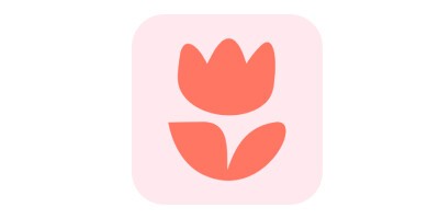 Логотип Flowwow в виде стилизованного цветка для страницы промокодов и акций сервиса